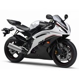 0494 Fairing Yamaha Yzf 600 R6 08 09 10 11 12 13 14 15 White Black Kit